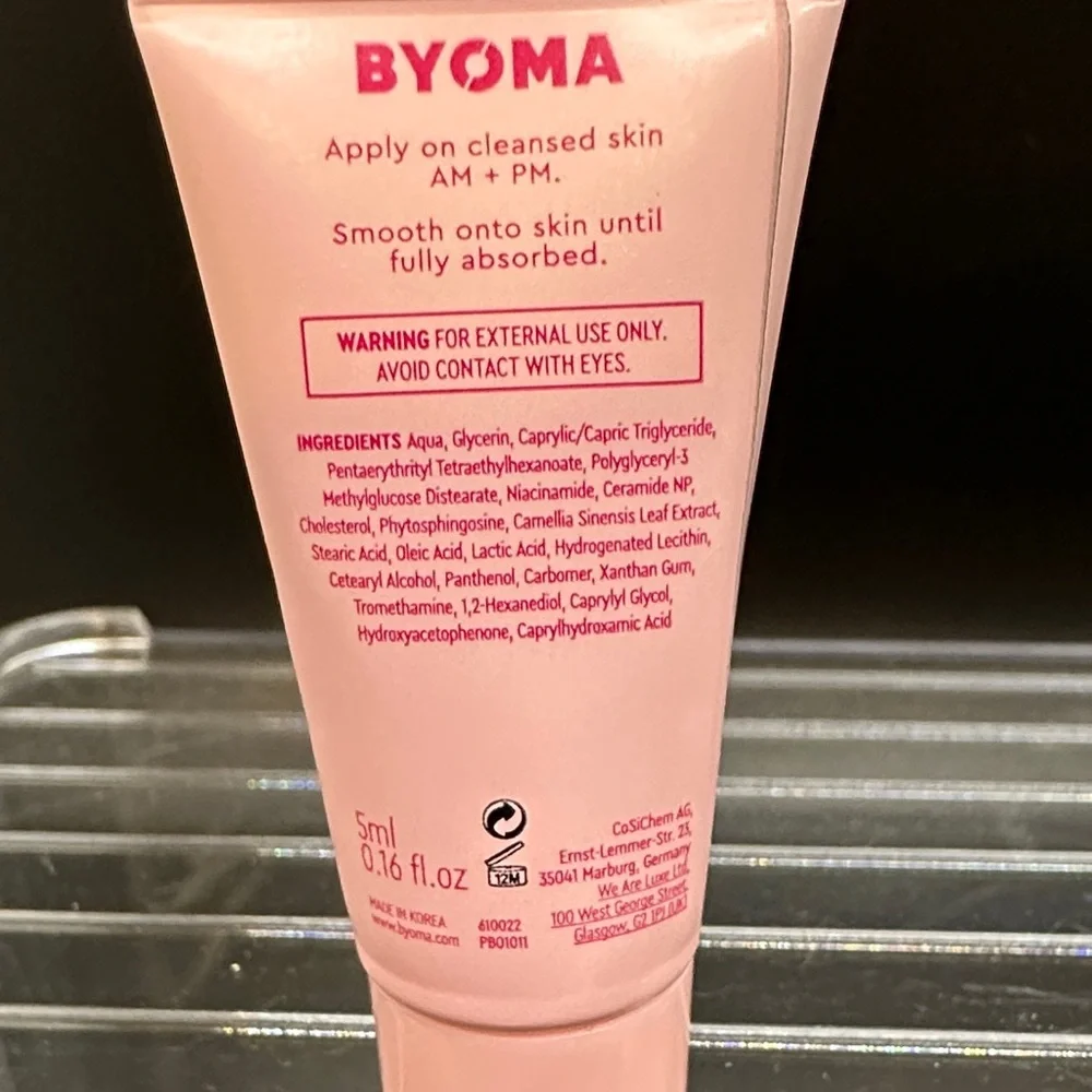 3/$15 BYOMA Pink Moisturizing Gel-Cream